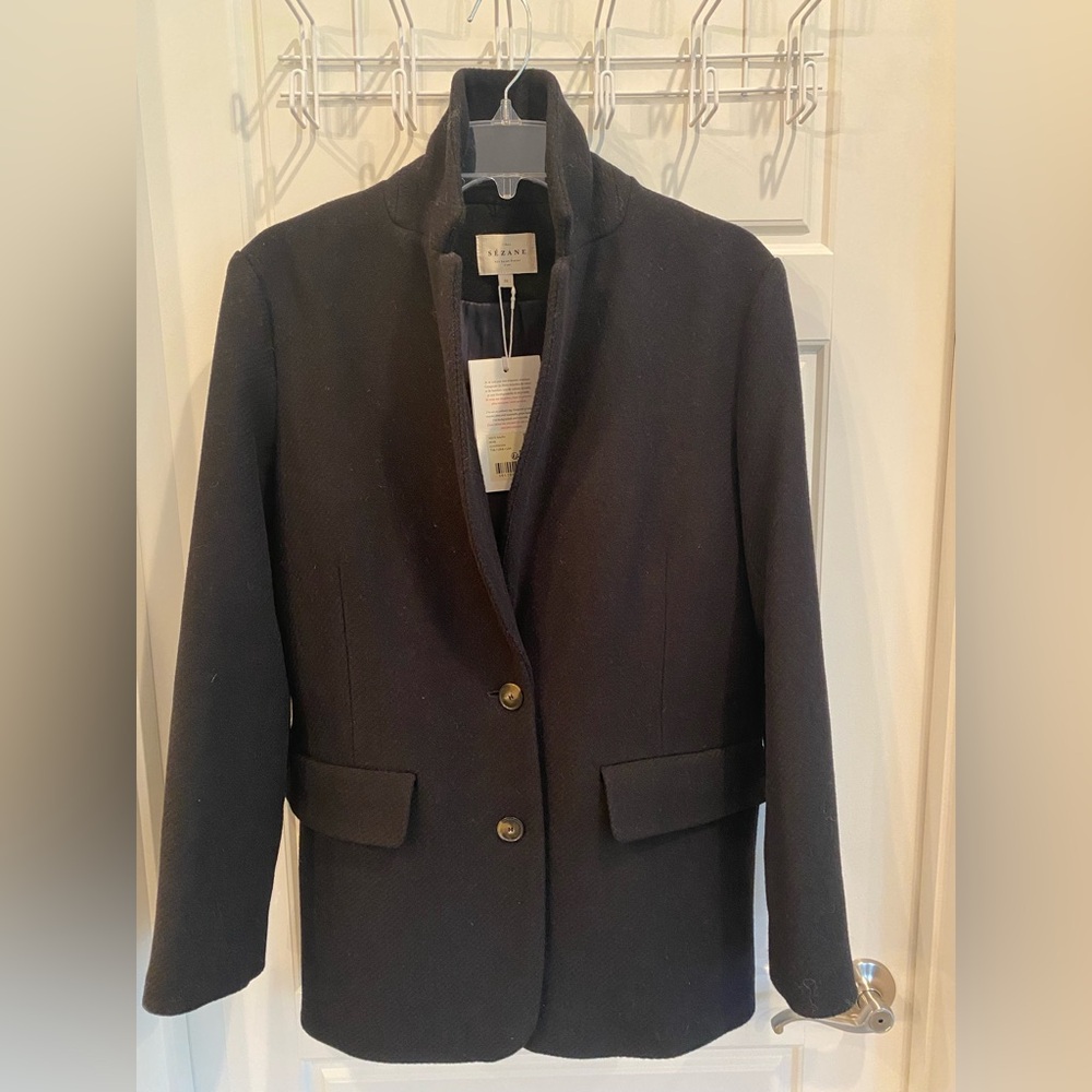 NWT Sezane Ralph Jacket Wool Coat Sézane - Picture 7 of 10